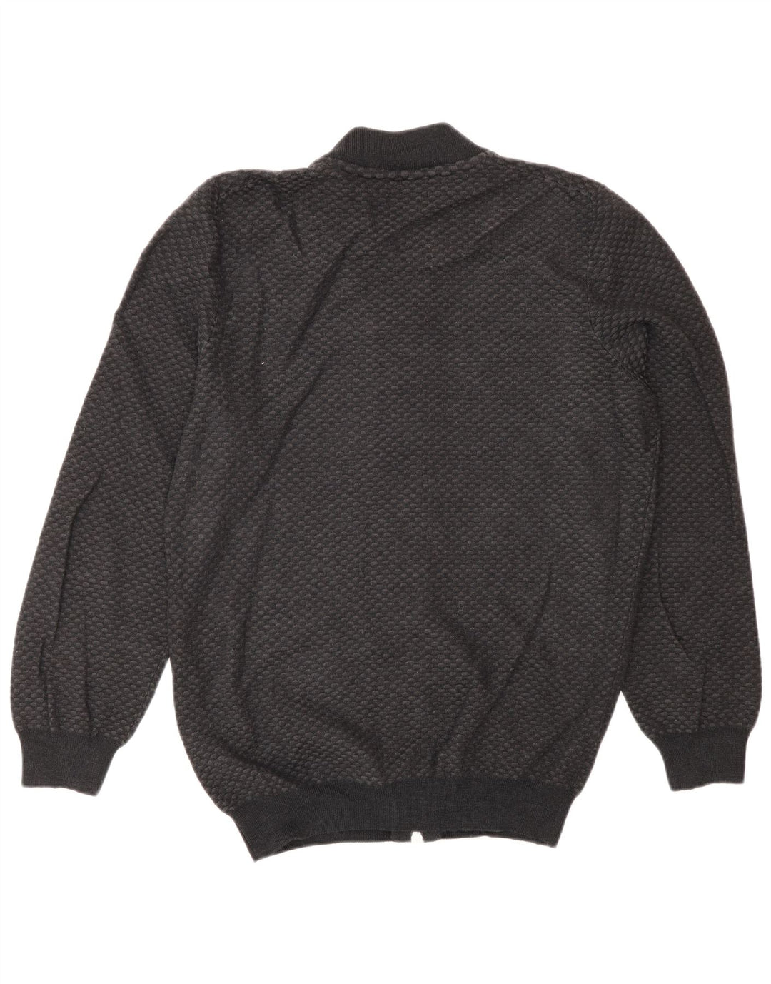 Suéter cardigã masculino Falconeri IT 54 XL lã cinza