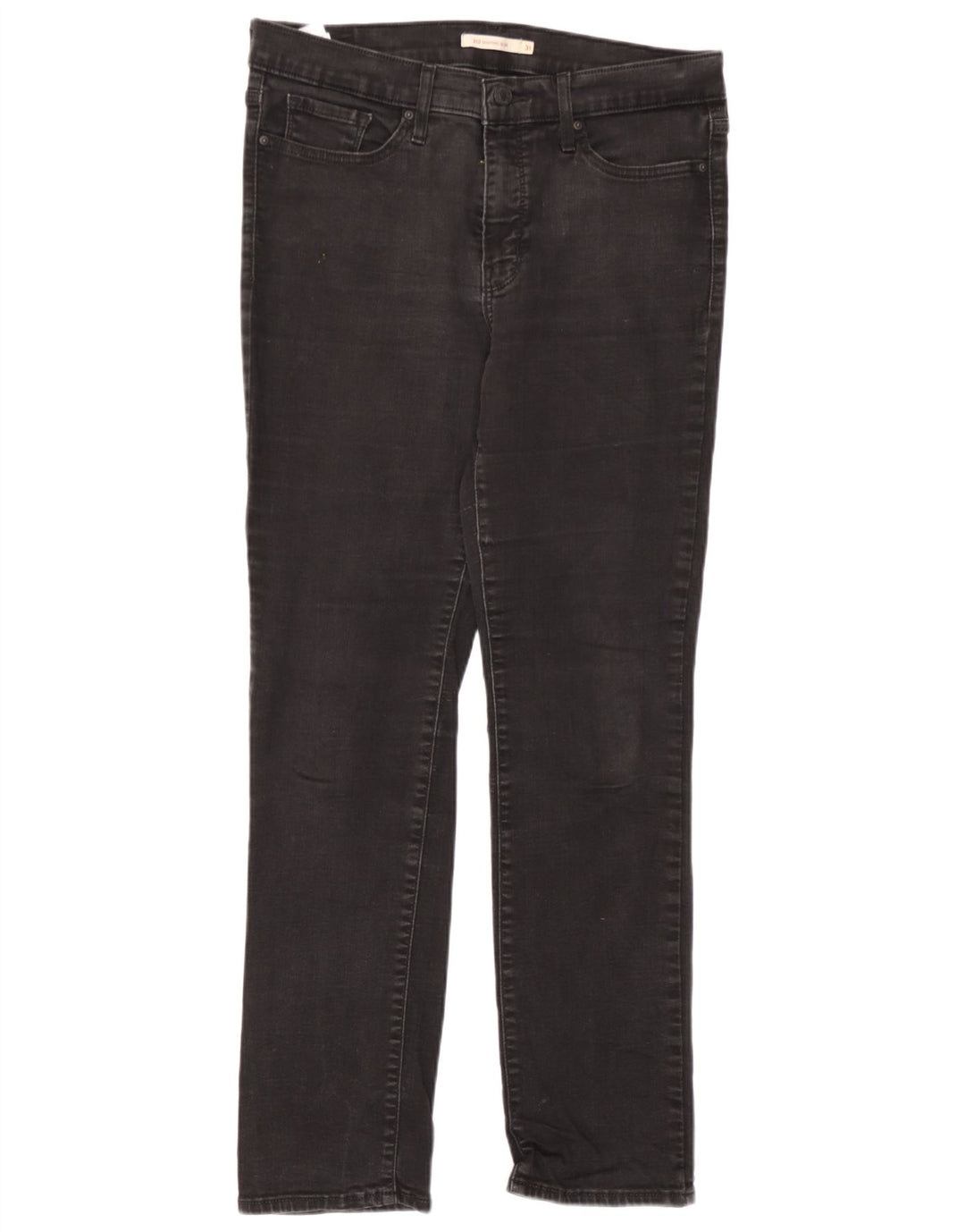 Calça jeans feminina Levi's 312 Shaping Slim W31 L30 algodão preto