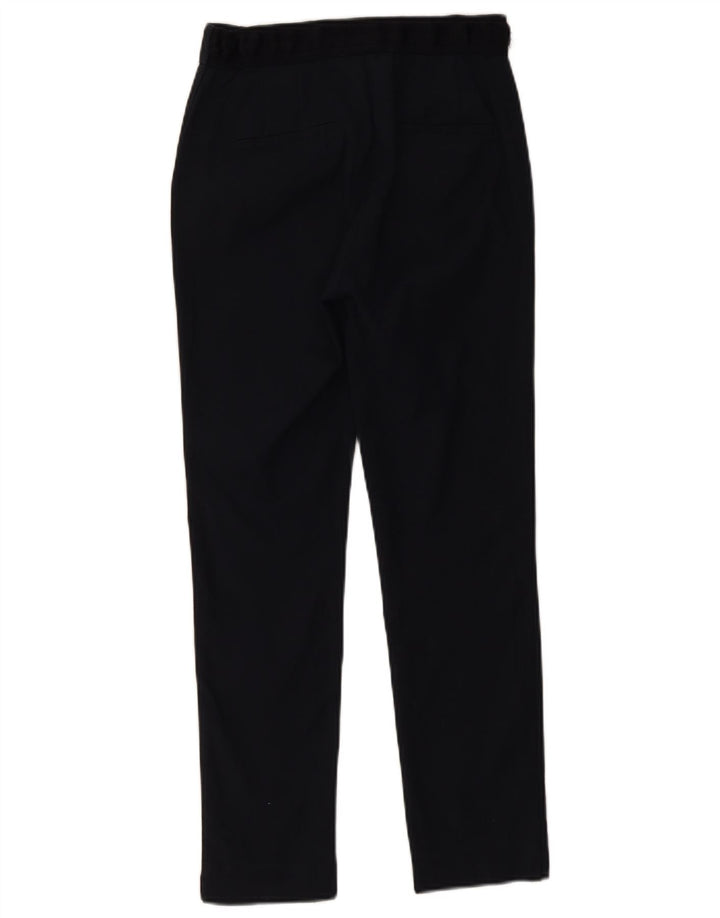 Zara Calça Chino Feminina Slim Pequena W26 L27 Preta