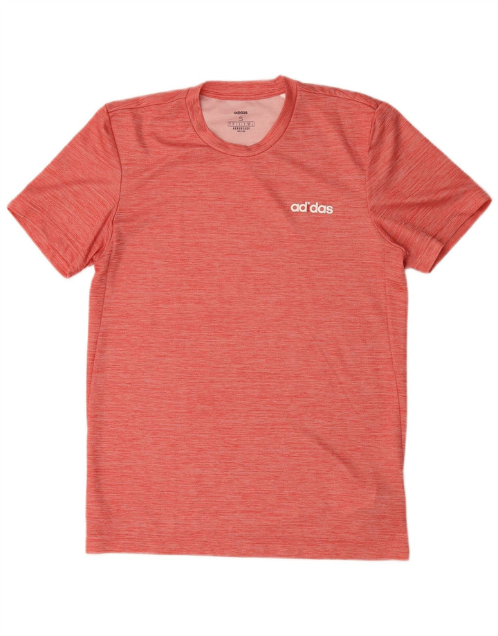 Adidas Mens Aeroready Camiseta Top Pequeno Poliéster Salpicado Rosa