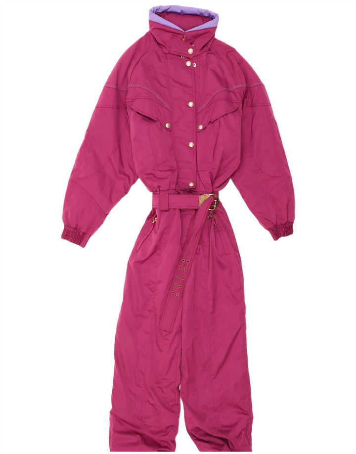 Macacão de esqui oversized feminino Asics IT 46 grande roxo nylon