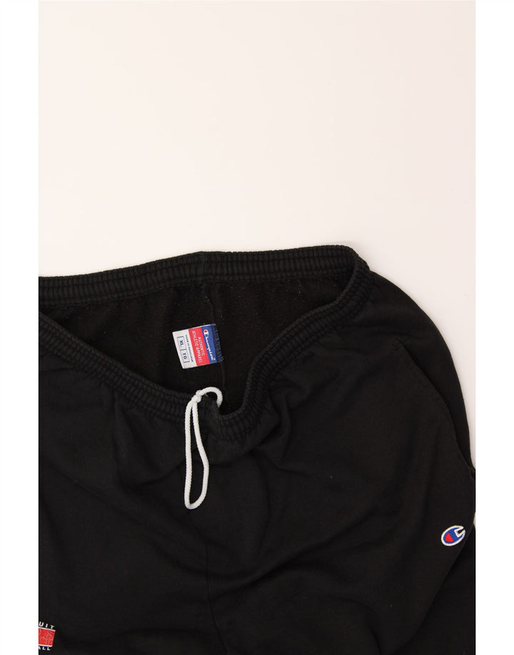 CHAMPION Mens Tracksuit Trousers XL Black Cotton Vintage Champion and Second-Hand Champion from Messina Hembry 