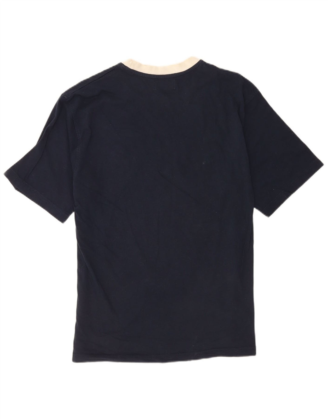 Camiseta masculina Fred Perry grande algodão azul marinho