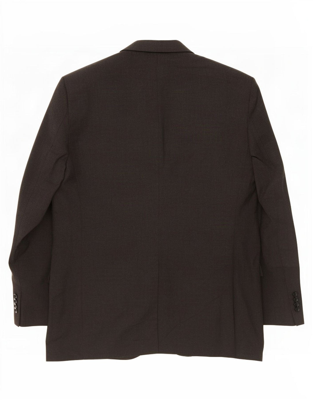 Jaqueta blazer masculina de 3 botões Marks & Spencer Reino Unido 44 XL cinza poliéster