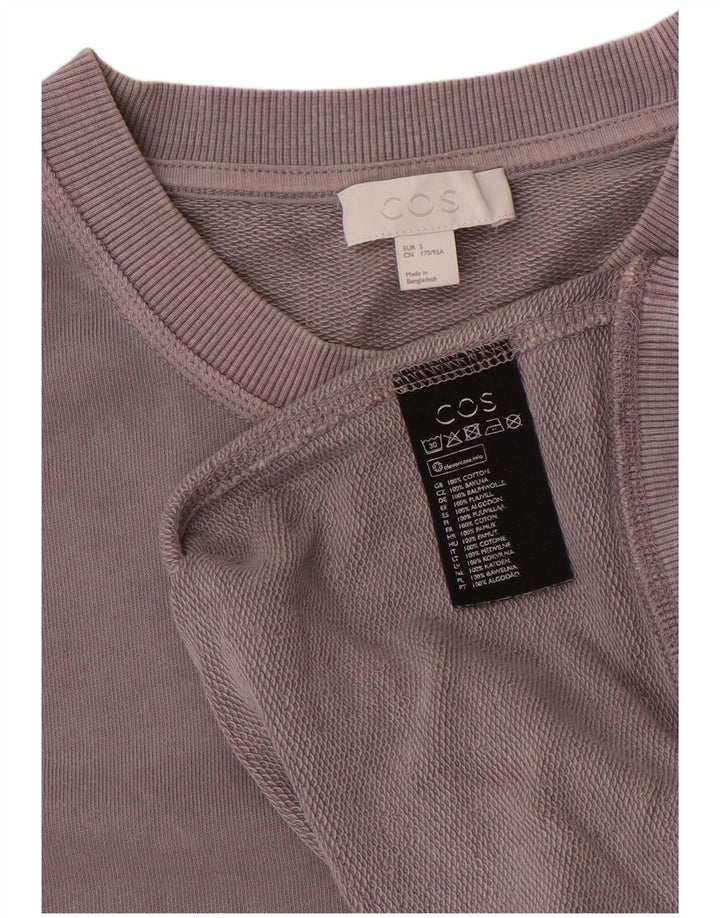 Cos moletom masculino jumper pequeno algodão roxo