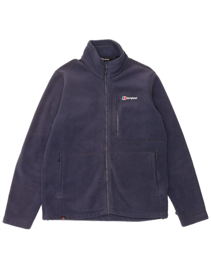 Berghaus Mens Liner Fleece Jacket UK 40 Grande Poliéster Azul Marinho