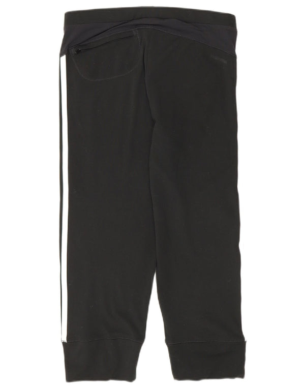 Adidas Womens Climacool Capri Calças de treino Joggers Reino Unido 14 Médio Preto