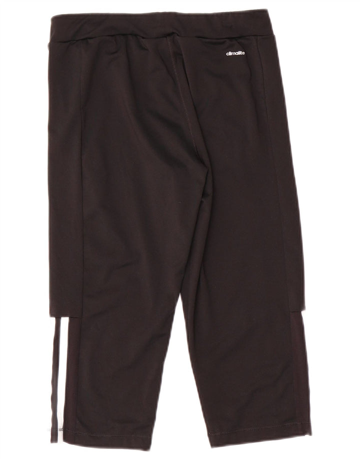 Calças de treino Adidas Boys Climalite Capri 13-14 anos preto poliéster