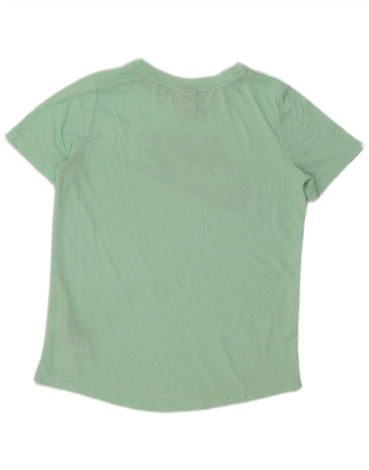 Camiseta Nike Feminina Graphic Top UK 10 Pequena Verde Poliéster
