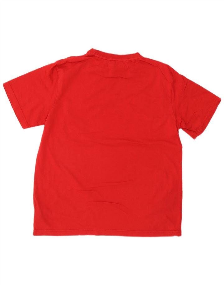 Berghaus Camiseta masculina gráfica grande de algodão vermelho