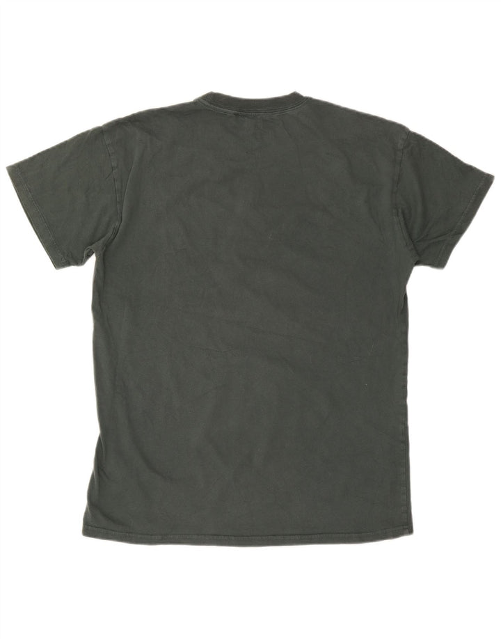 Camiseta gráfica masculina Billabong Top médio de algodão cáqui