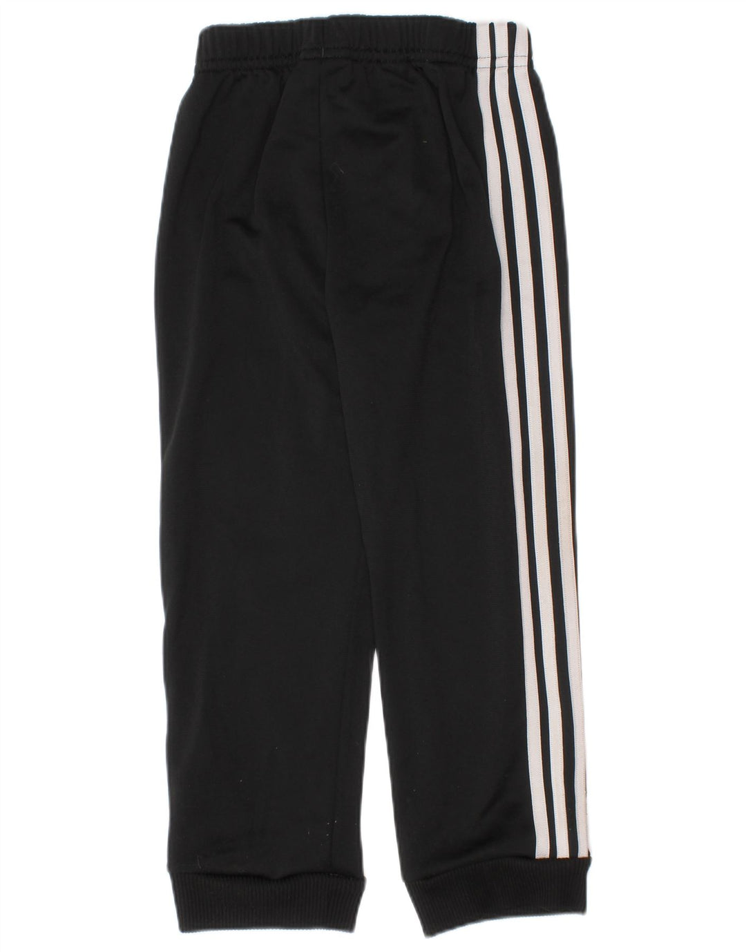 Adidas meninos calças de treino joggers 2-3 anos preto poliéster