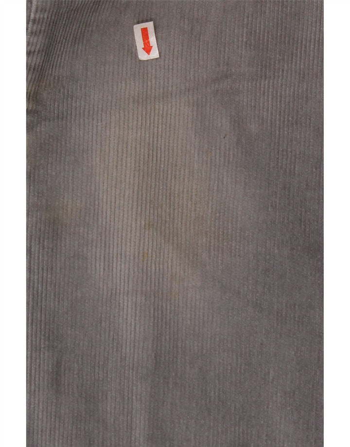 Calça masculina de veludo cotelê RIFLE W28 L28 azul algodão