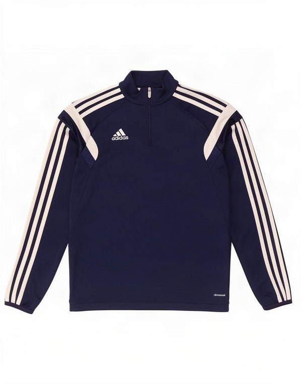 Adidas Meninos Climacool Pullover Treino Top 11-12 Anos Grande Azul Marinho
