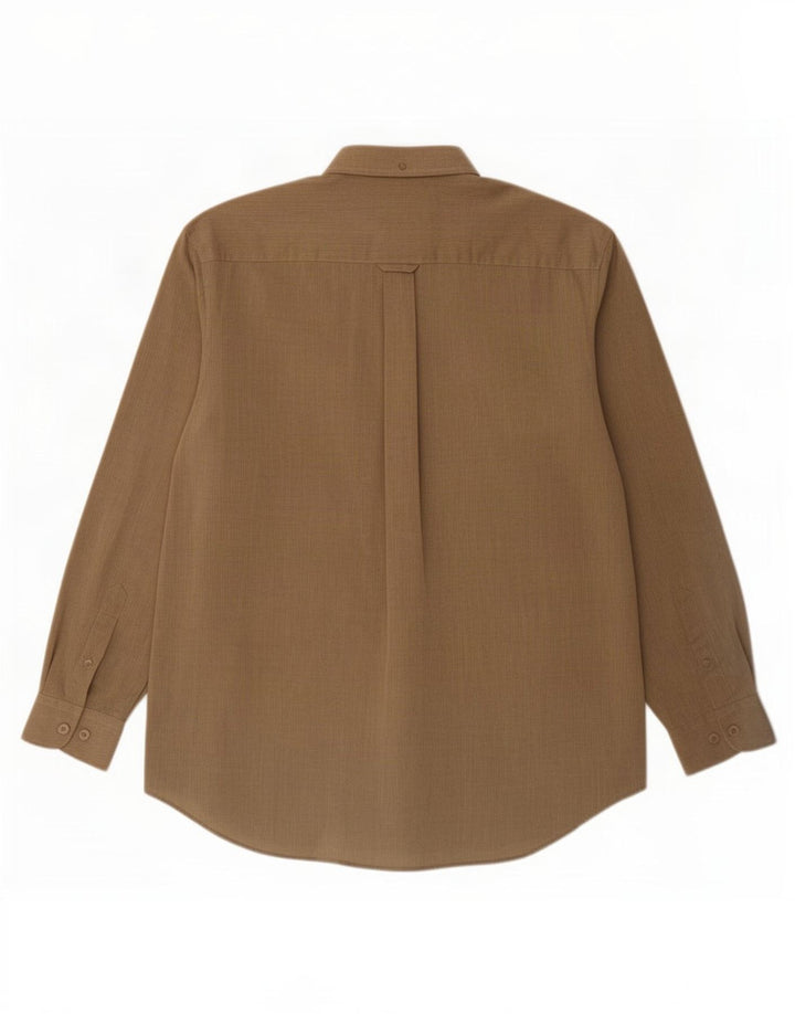 Camisa masculina Ben Sherman listrada cinza grande