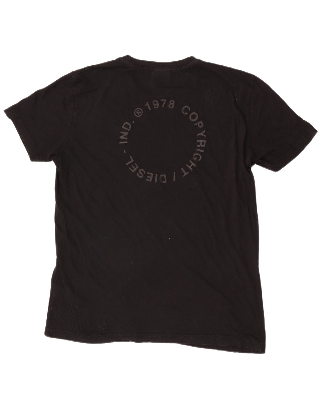 Camiseta masculina diesel Diesel Top XL algodão preto