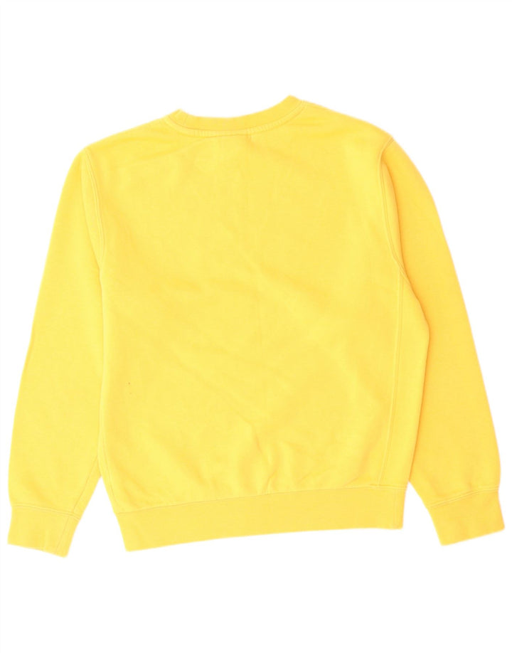 NIKE Mens Moletom Jumper XS Amarelo Algodão