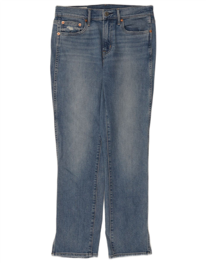 Jeans feminino Gap cintura média slim W28 L27 algodão azul