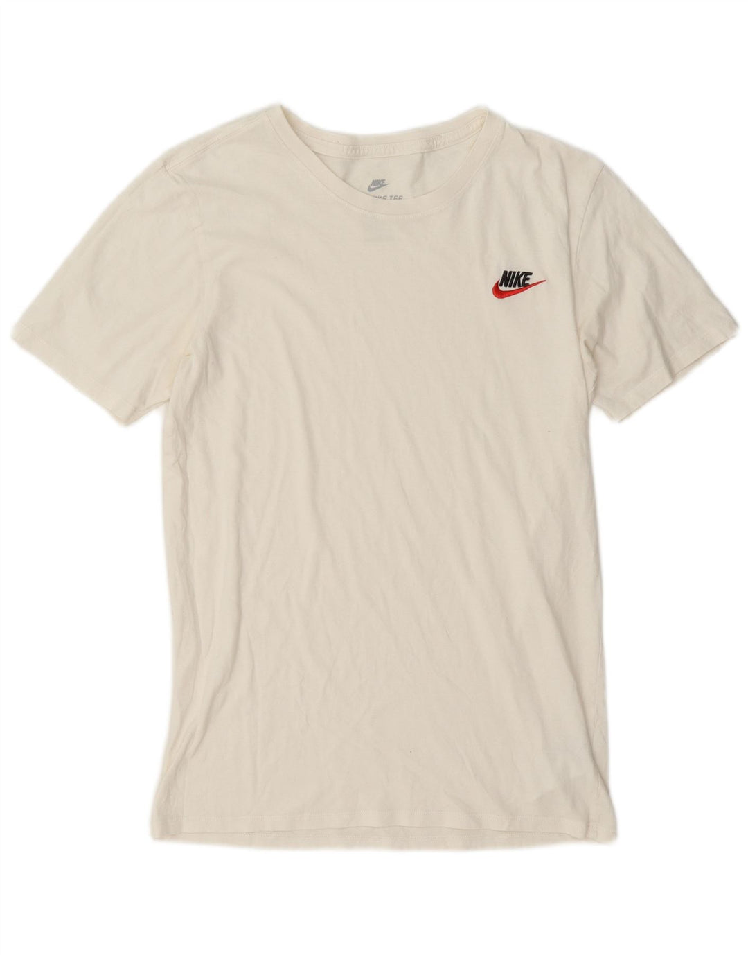 Camiseta masculina Nike Athletic Cut Top pequeno algodão branco