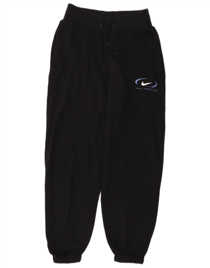 Calça de treino feminina Nike Joggers UK 6 XS preto algodão