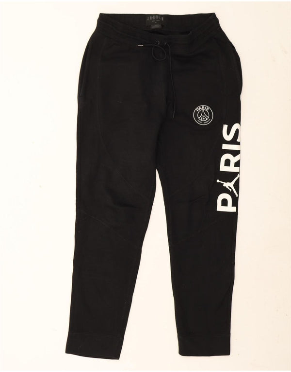 Jordan Mens Paris Saint-Germain Graphic Calças de treino médio preto