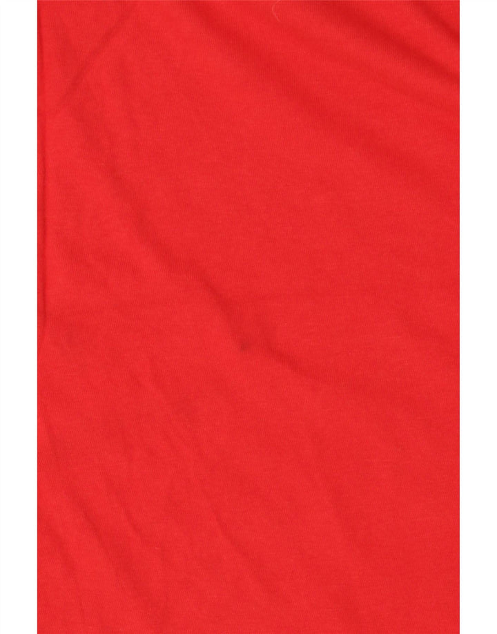 Camiseta Vans Masculina Classic Fit Graphic Top Grande Algodão Vermelho