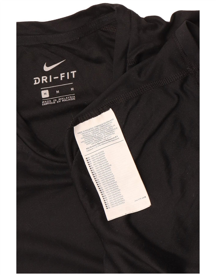 Camiseta Nike Masculina Dri Fit Top Médio Poliéster Preto