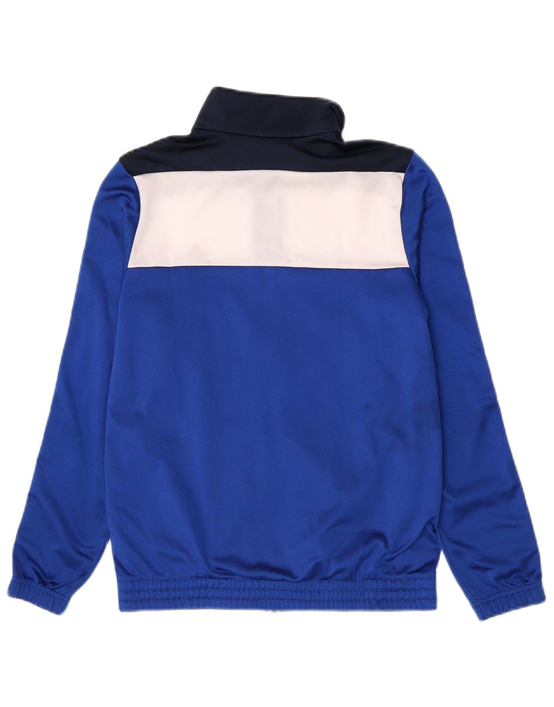 Jaqueta Adidas Meninos Treino Top 13-14 Anos Azul Colorblock Poliéster