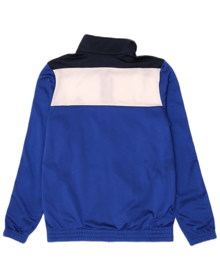 Jaqueta Adidas Meninos Treino Top 13-14 Anos Azul Colorblock Poliéster
