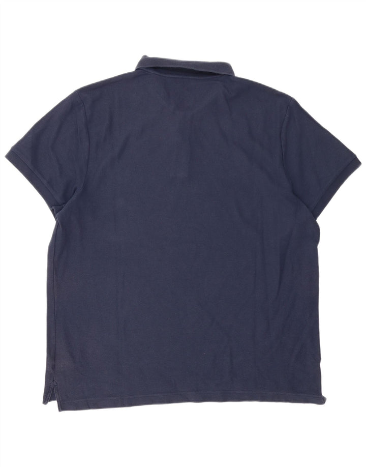 Camisa polo masculina Nike 2XL algodão azul marinho