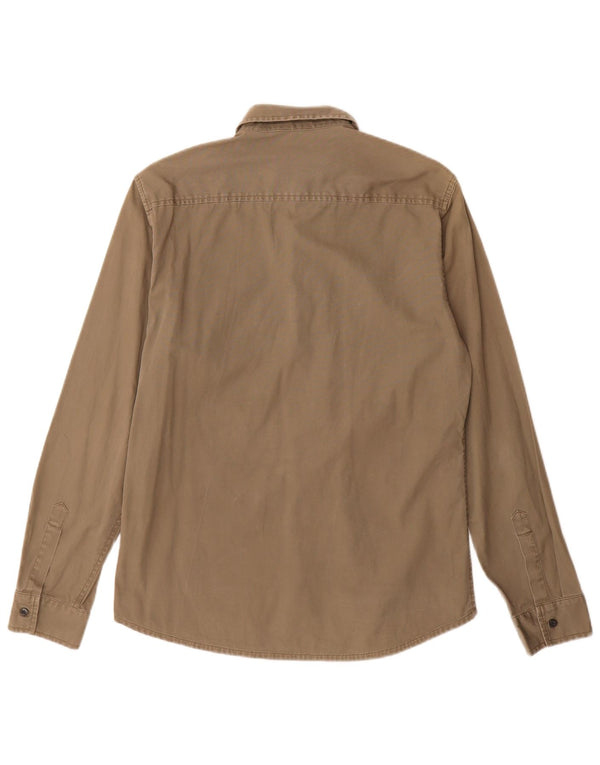 Camisa gráfica masculina Pringle tamanho 16 grande algodão cinza