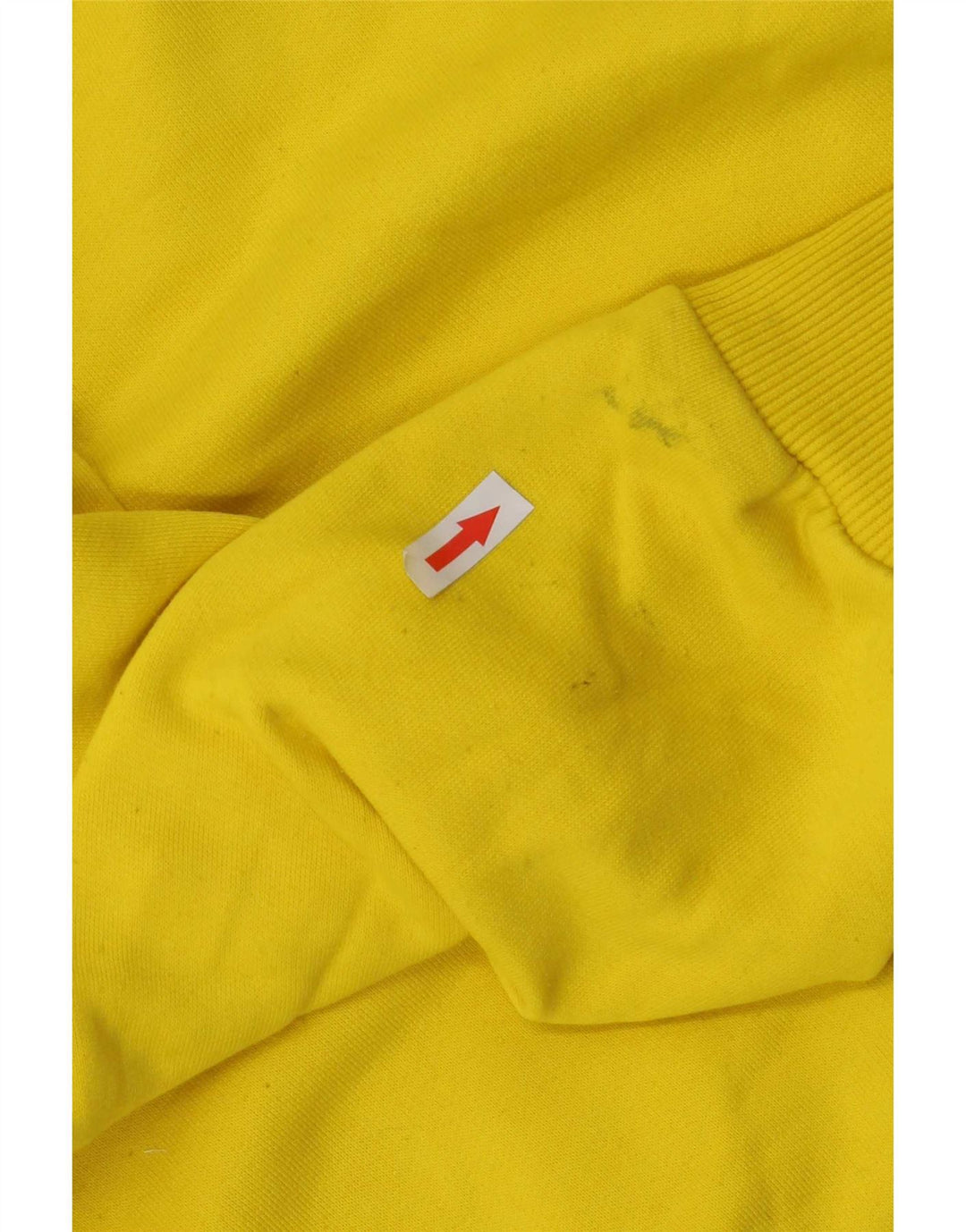 Adidas Mens Graphic Hoodie Jumper Médio Poliéster Amarelo
