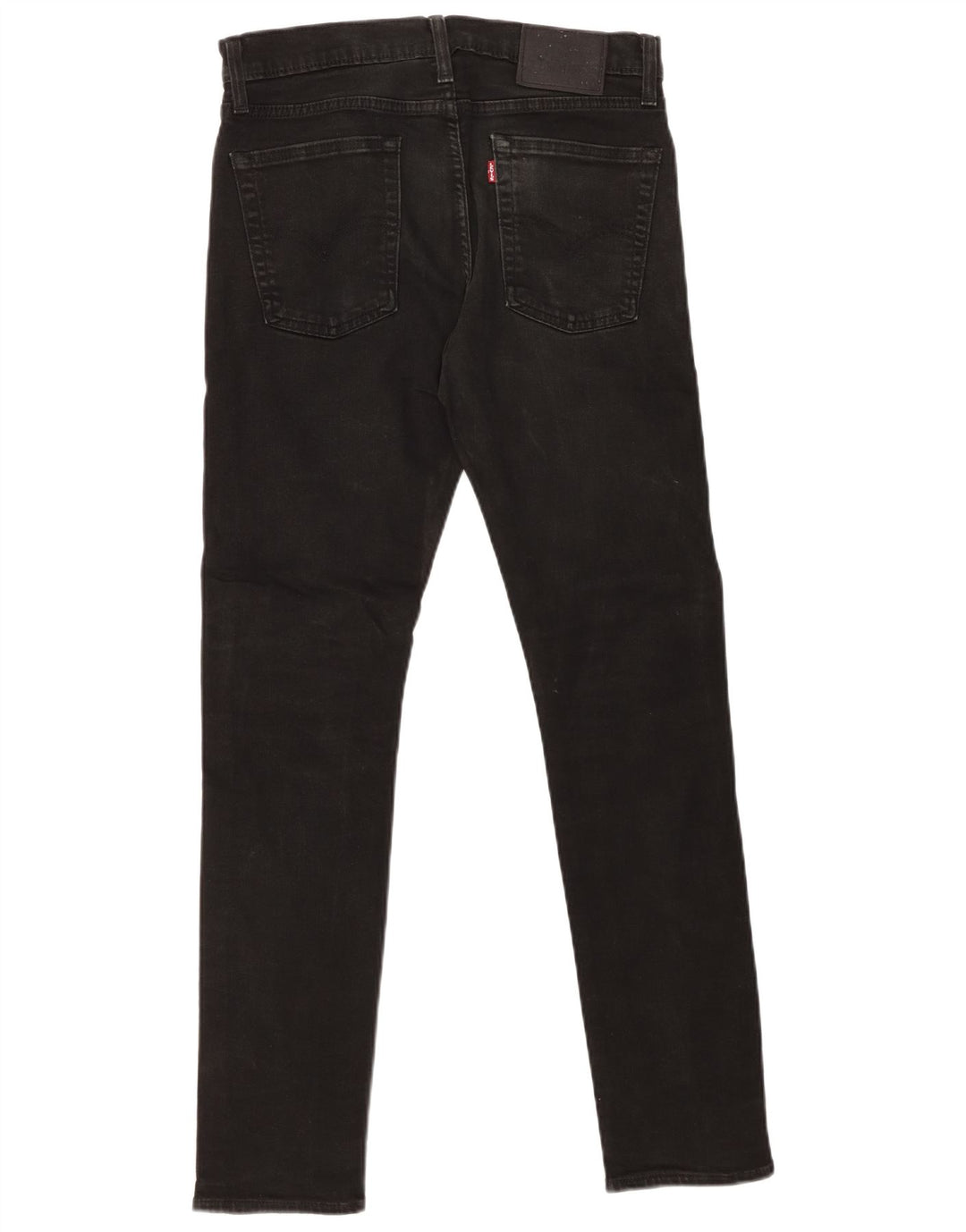 Levi's Masculino 501 Slim Jeans W31 L32 Algodão Preto