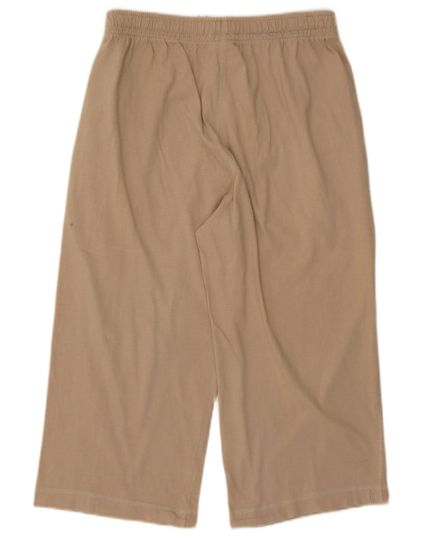 Calça de treino feminina Champion UK 12 algodão bege médio