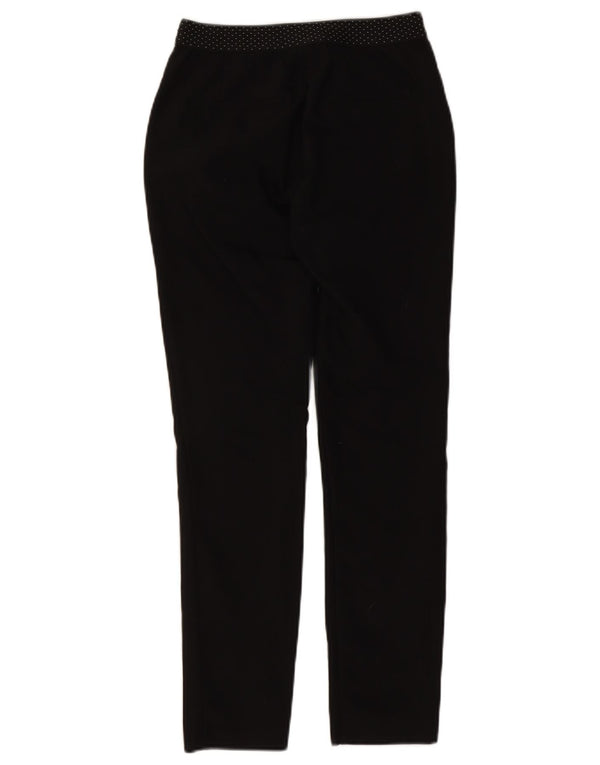 Zara Calça Chino Feminina Slim XS W24 L28 Algodão Preto Manchado