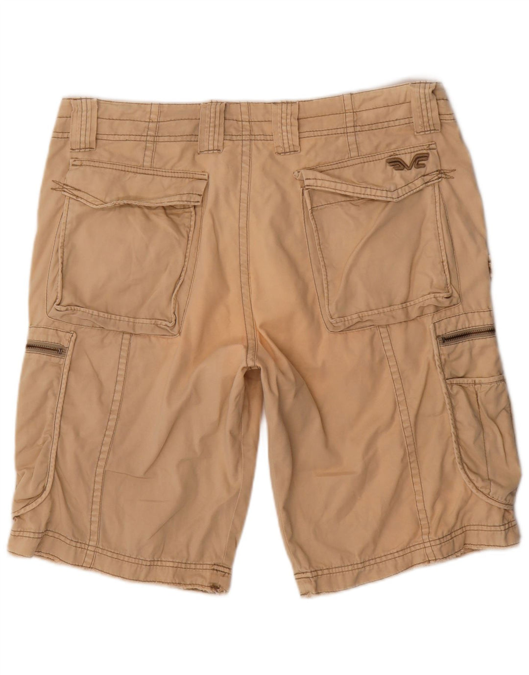 Shorts cargo masculino French Connection W38 XL algodão bege