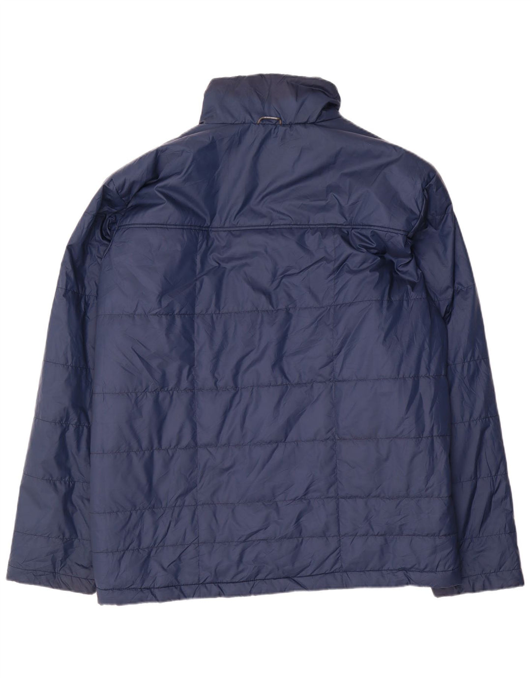 Jaqueta Columbia Masculina Alta Acolchoada UK 44 2XL Azul Marinho Poliéster