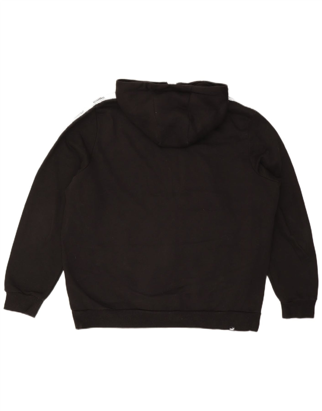 Suéter masculino PUMA com capuz e zíper gráfico XL preto algodão colorido