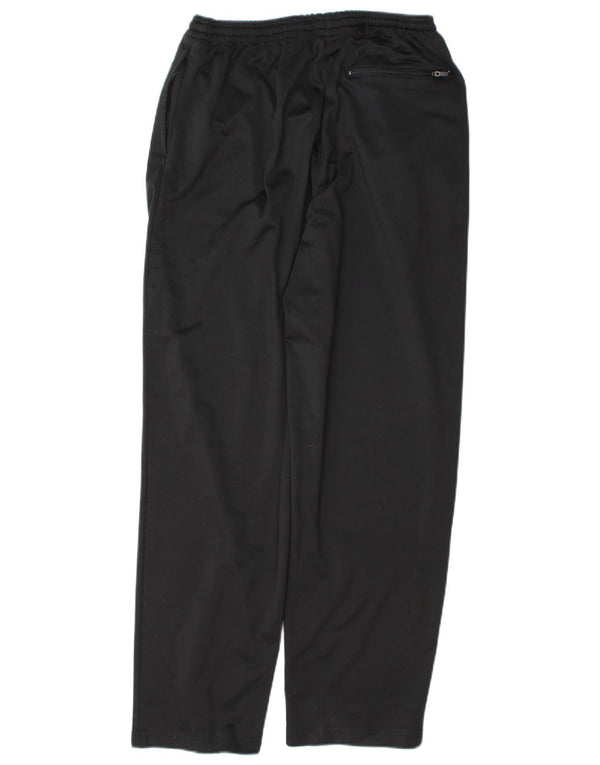 Calça de treino masculina Kappa grande poliéster preto