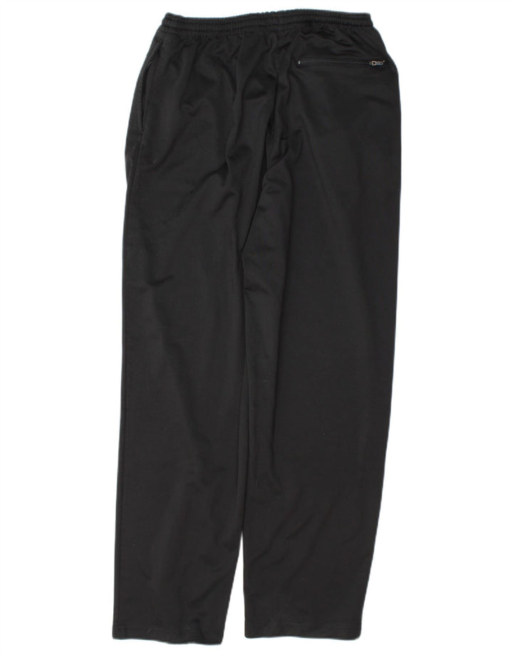 Calça de treino masculina Kappa grande poliéster preto