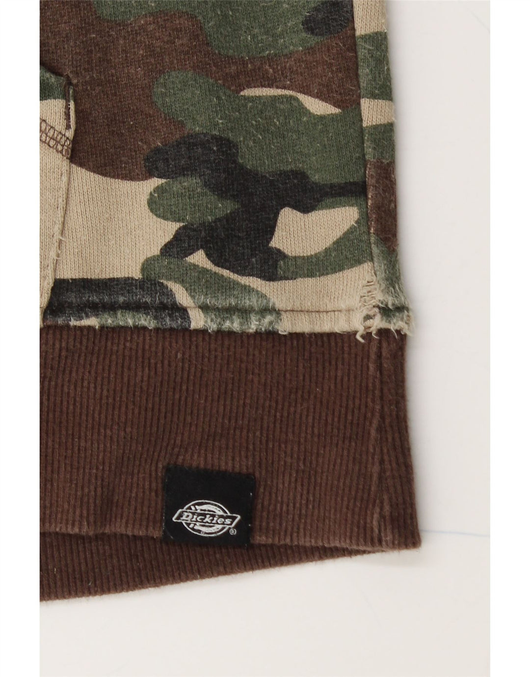 Suéter masculino com capuz DICKIES grande camuflagem cáqui