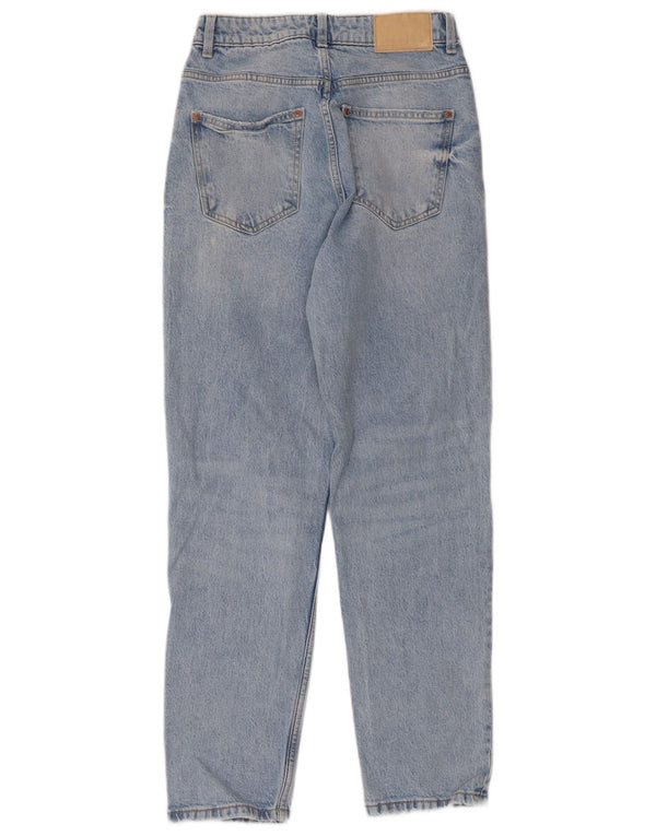 Zara Jeans Cônicos Femininos EU 36 XS W26 L28 Azul