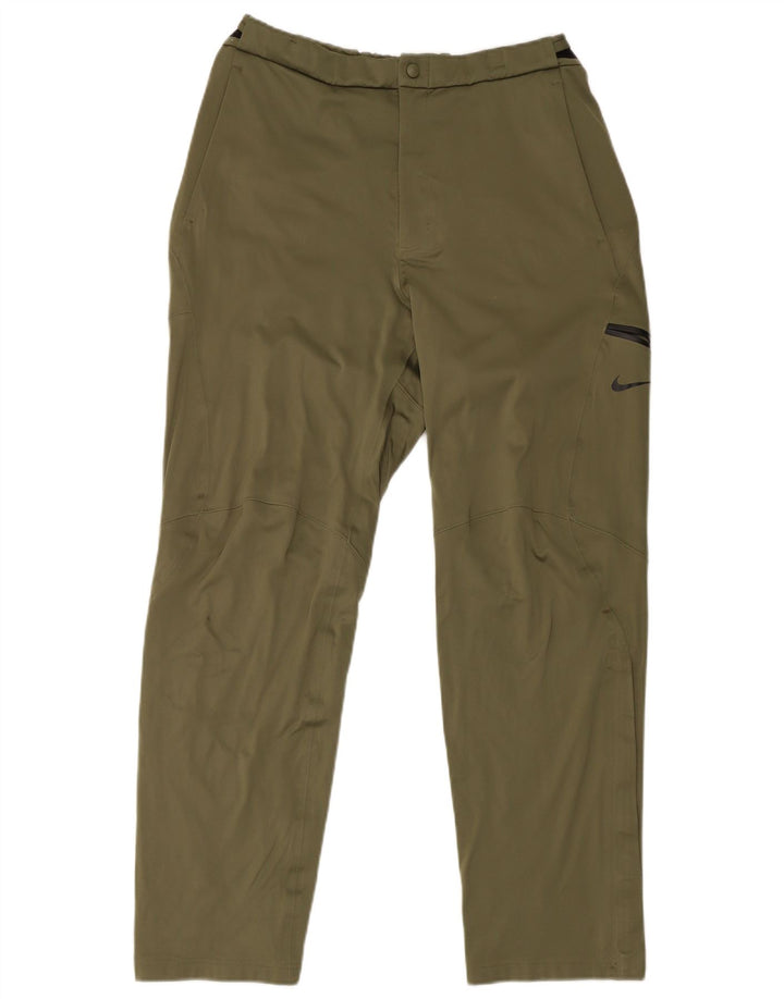 Calça corta-vento Nike Cargo masculina grande poliéster cáqui