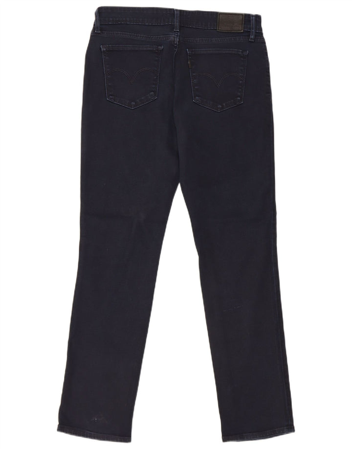 Calça jeans feminina Levi's 712 Slim W30 L30 azul marinho algodão