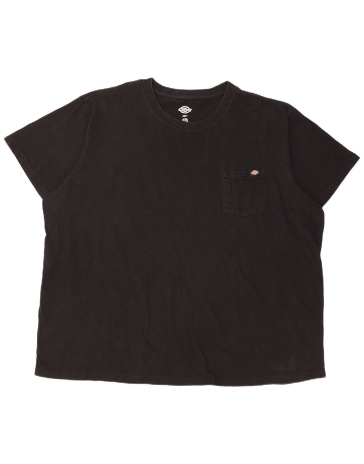 Camiseta masculina Dickies Top 4XL algodão preto