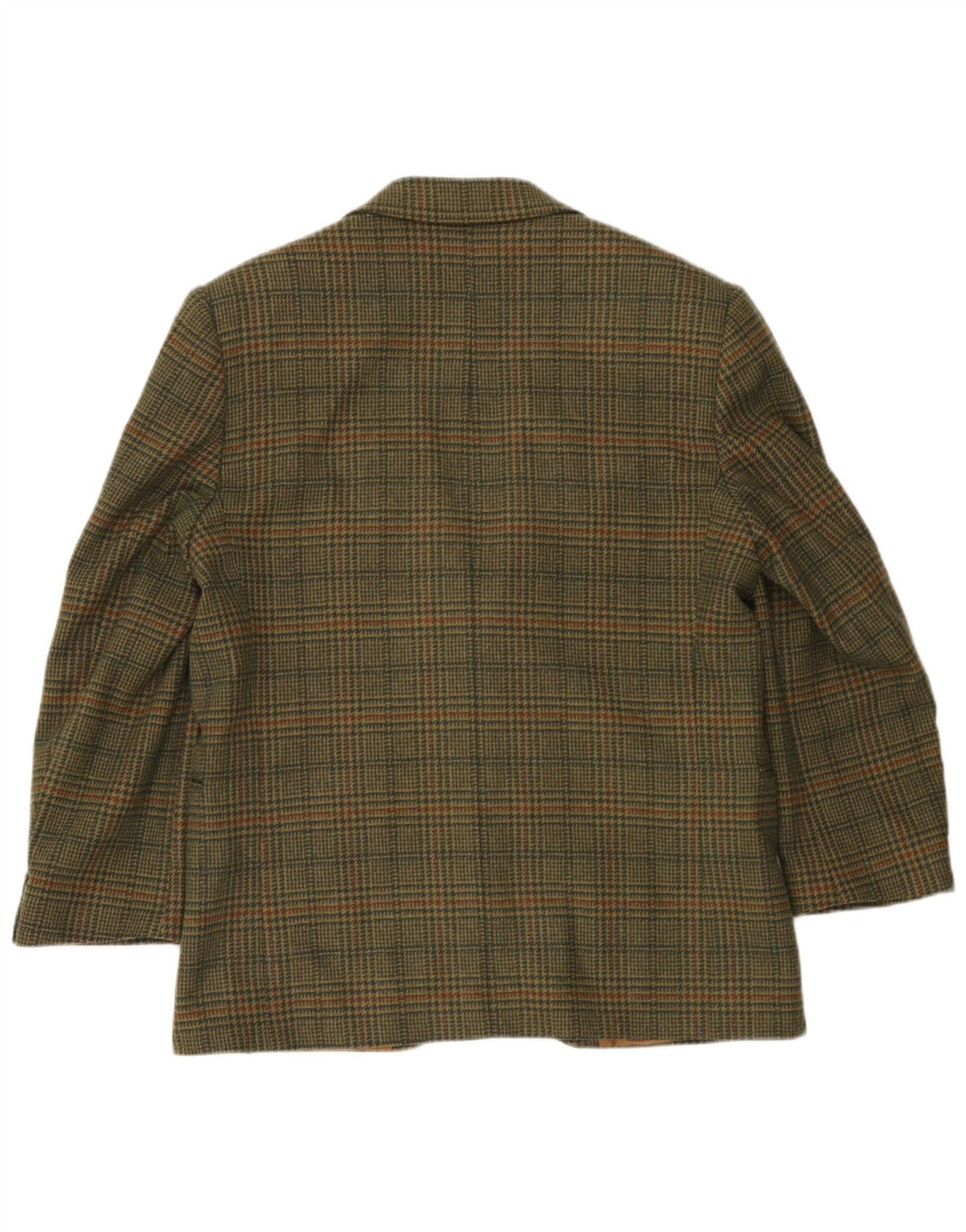 Jaqueta Blazer Masculina Incom com 2 Botões Reino Unido 38 Médio Cáqui Houndstooth