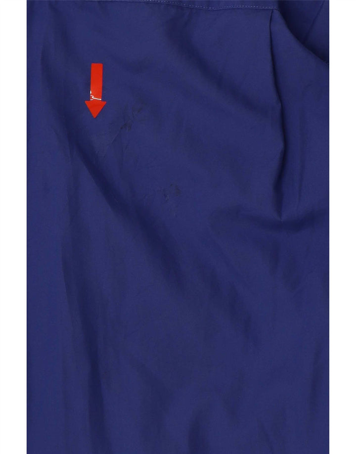 Camisa masculina Nautica tamanho 16 grande algodão azul