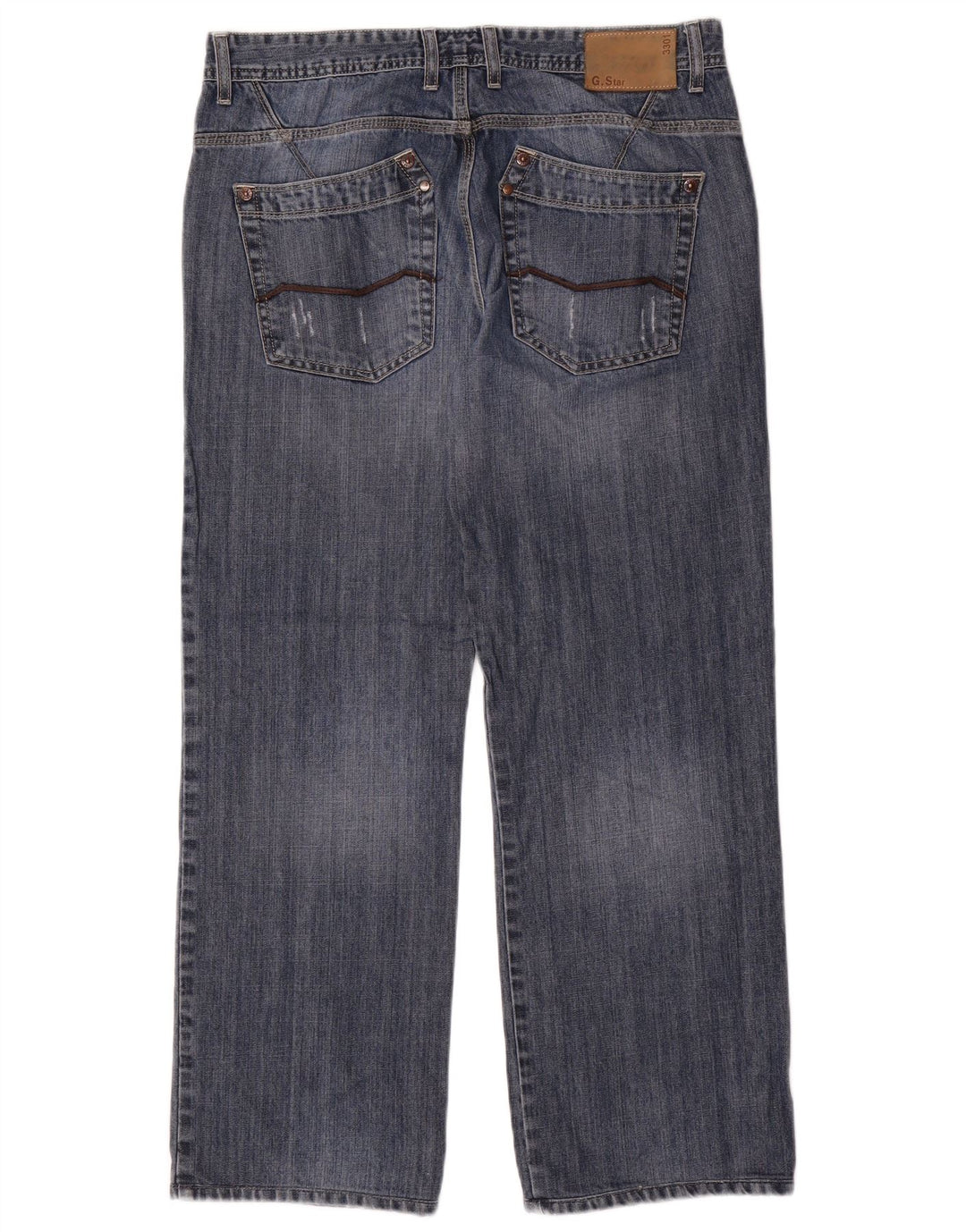 Jeans retos masculinos G-STAR W33 L31 algodão azul