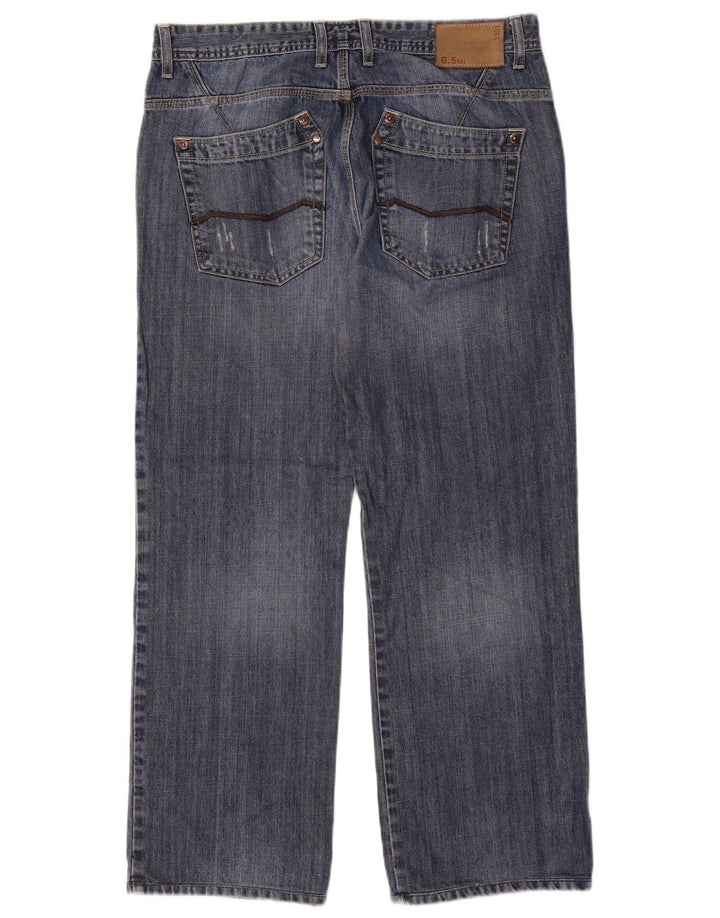 Jeans retos masculinos G-STAR W33 L31 algodão azul