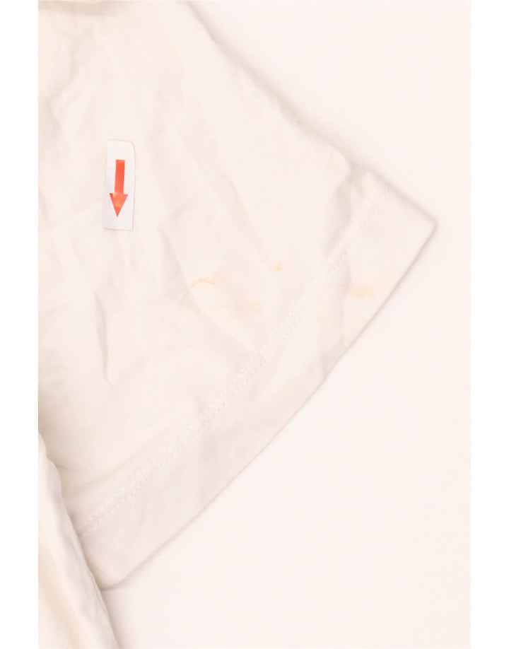 Camiseta Nike masculina gráfica top pequeno branco